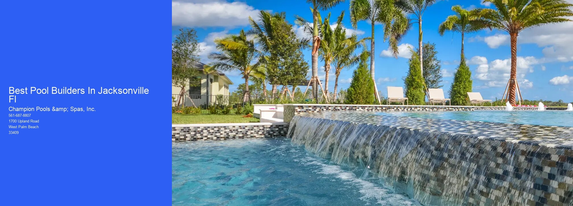 Best Pool Builders In Jacksonville Fl