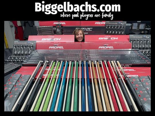 orange pool cues for sale