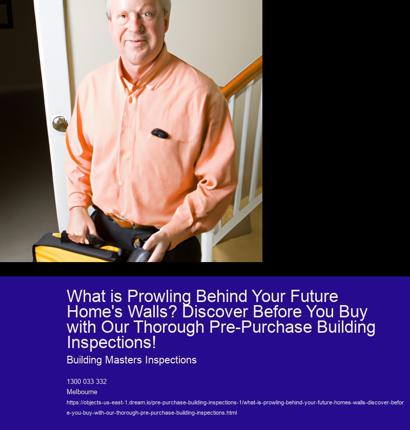 What is Prowling Behind Your Future Home's Walls? Discover Before You Buy with Our Thorough Pre-Purchase Building Inspections!