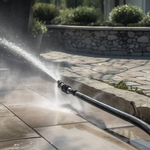 What To Spray On Concrete Before Pressure Washing