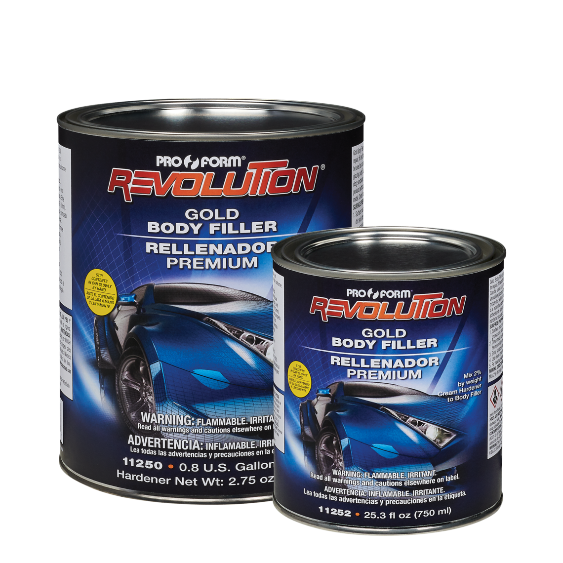 Revolution Gold Body Filler Pro Form