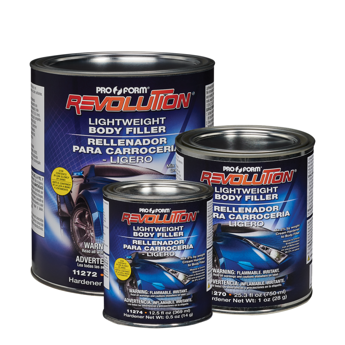 Revolution Lightweight Body Filler Pro Form