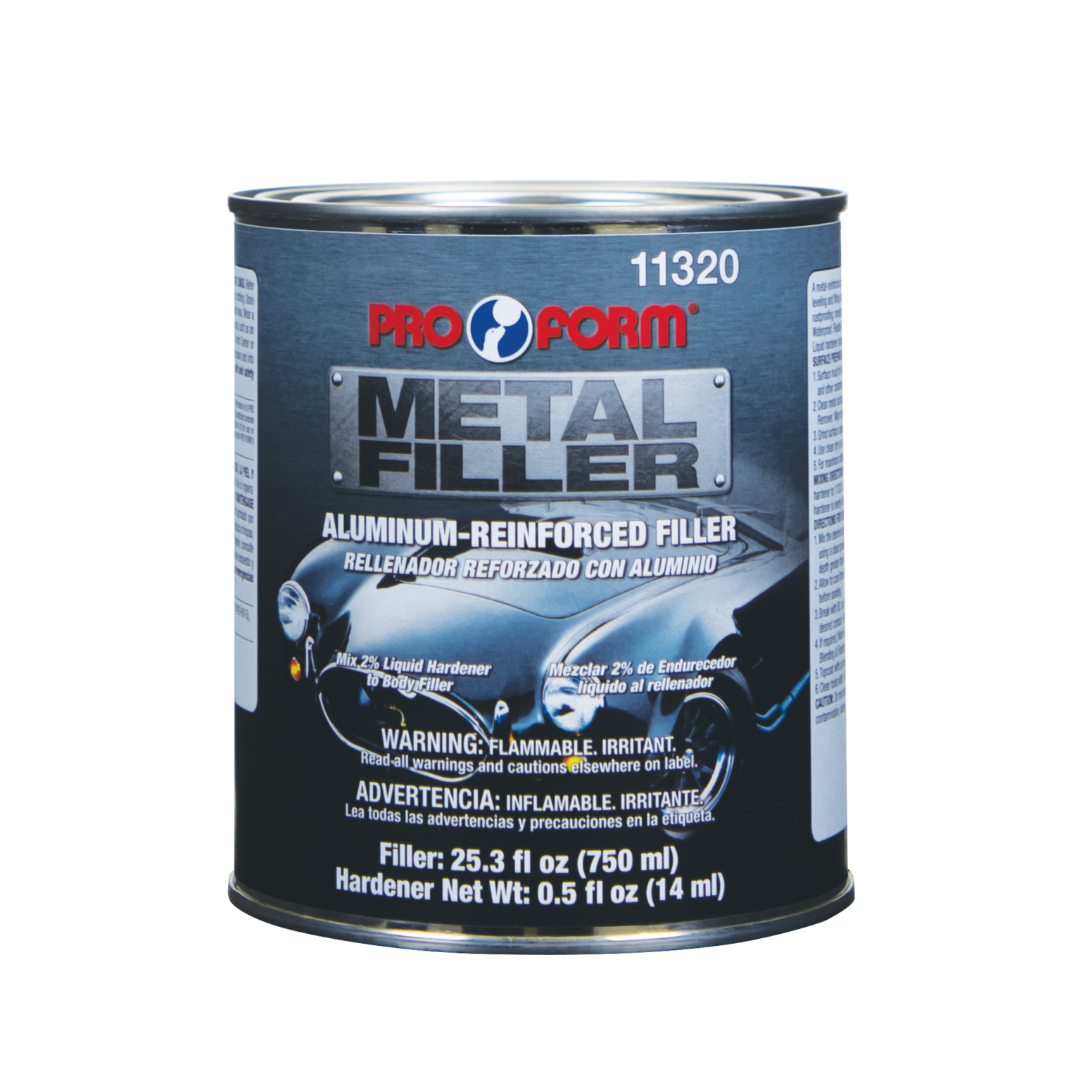 Metal Filler Aluminum Reinforced Filler Pro Form Metal Filler Aluminum Reinforced Filler Pro Form