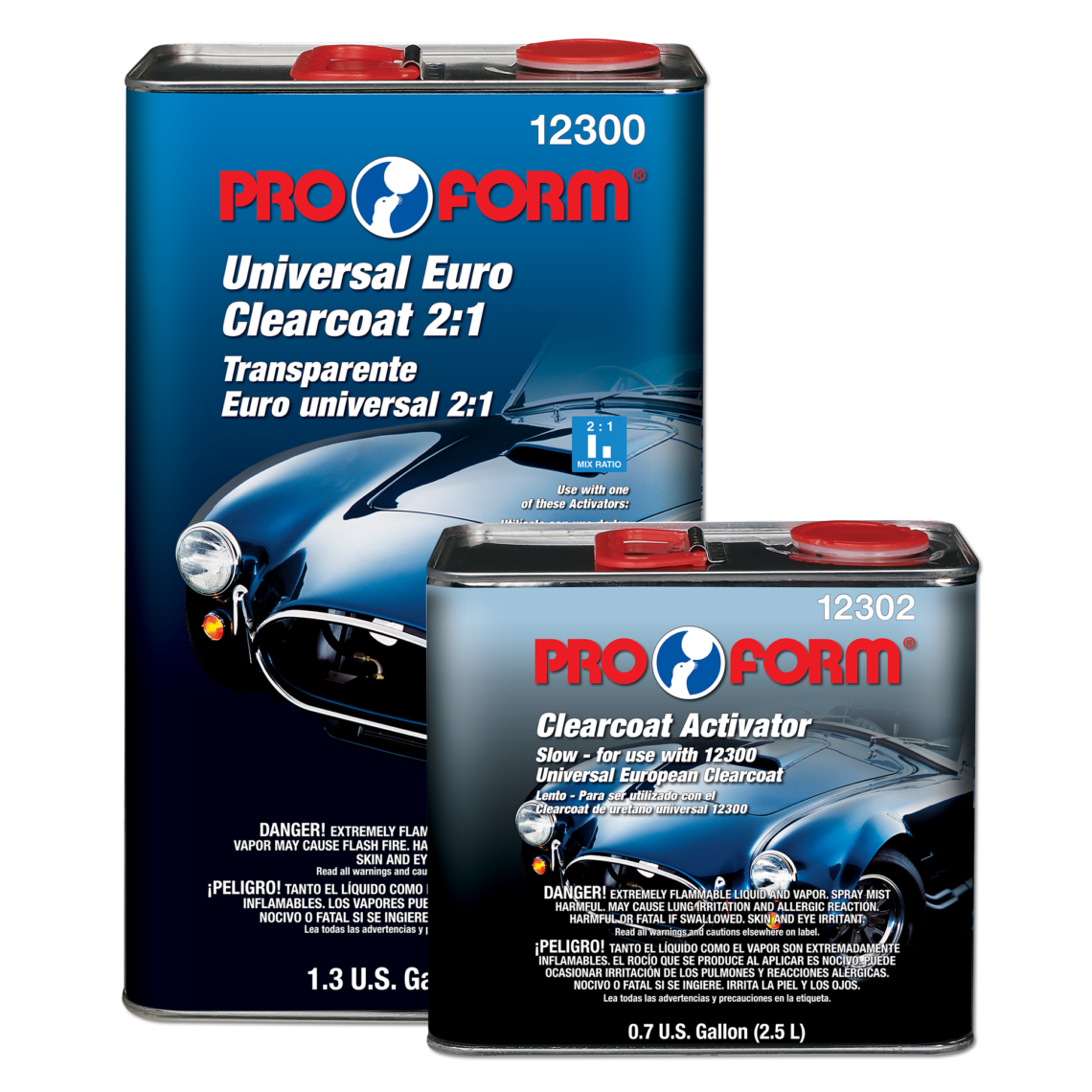 Genesis Refinish MS 2:1 Euro Clearcoat & Medium Activator – 7.5 Liter Complete Kit