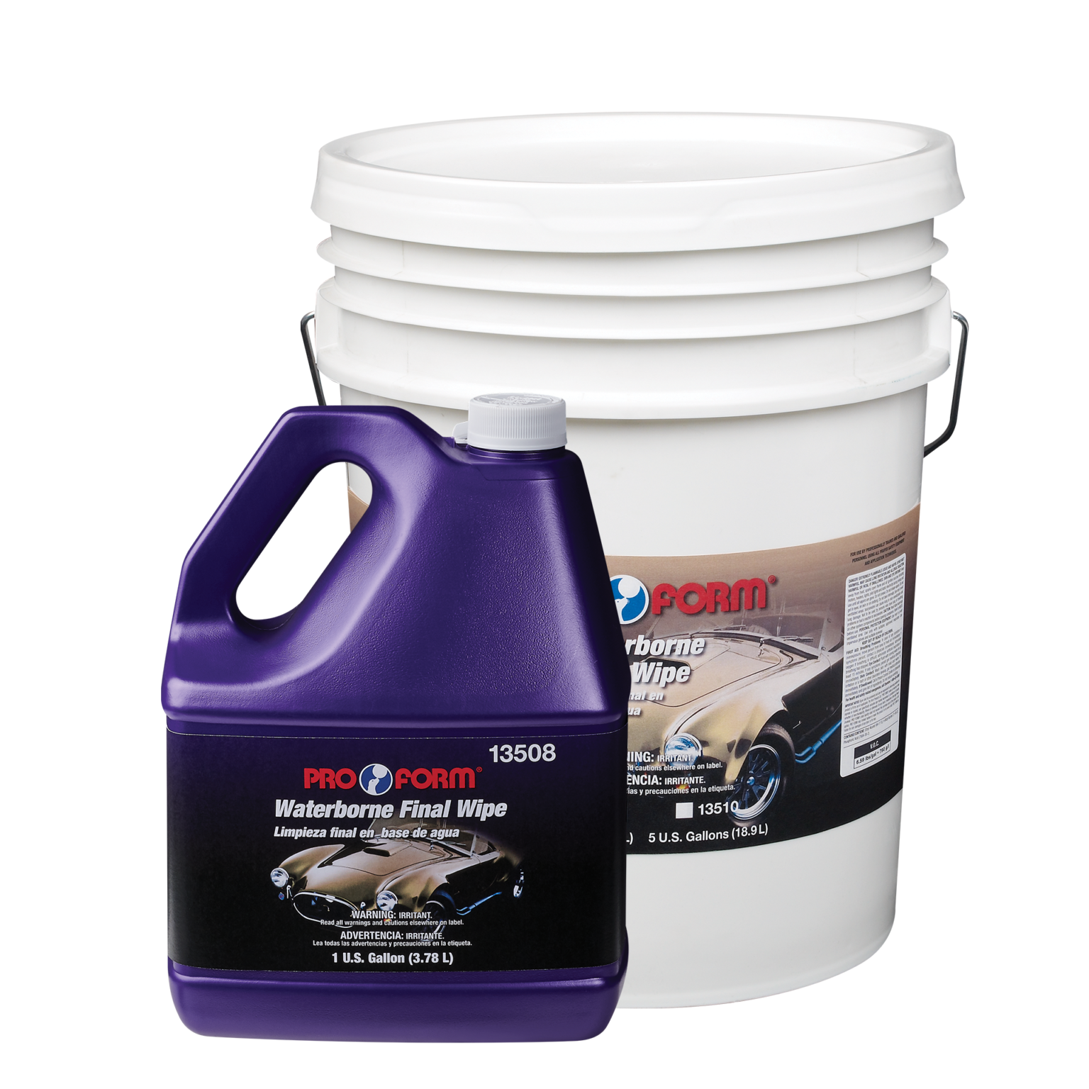 Waterborne final wipe pro form