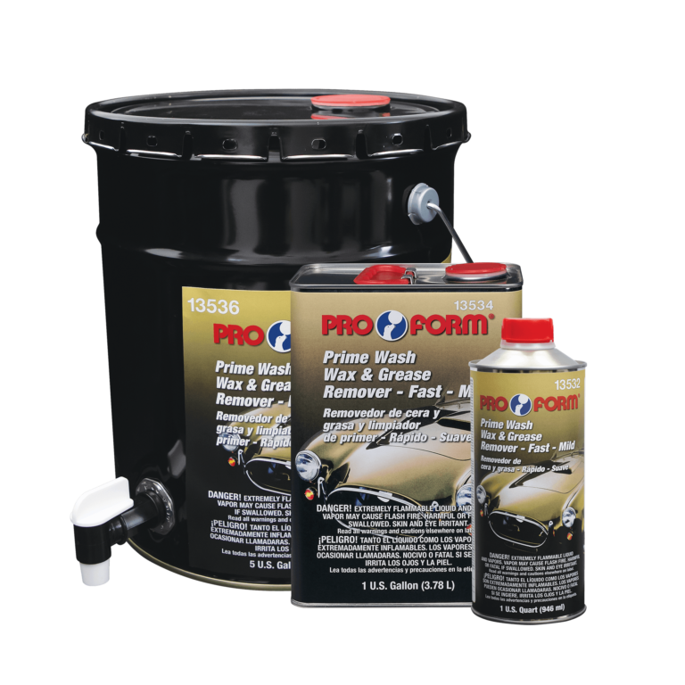 Prime Wash Wax & Grease Remover Fast Mild Pro Form