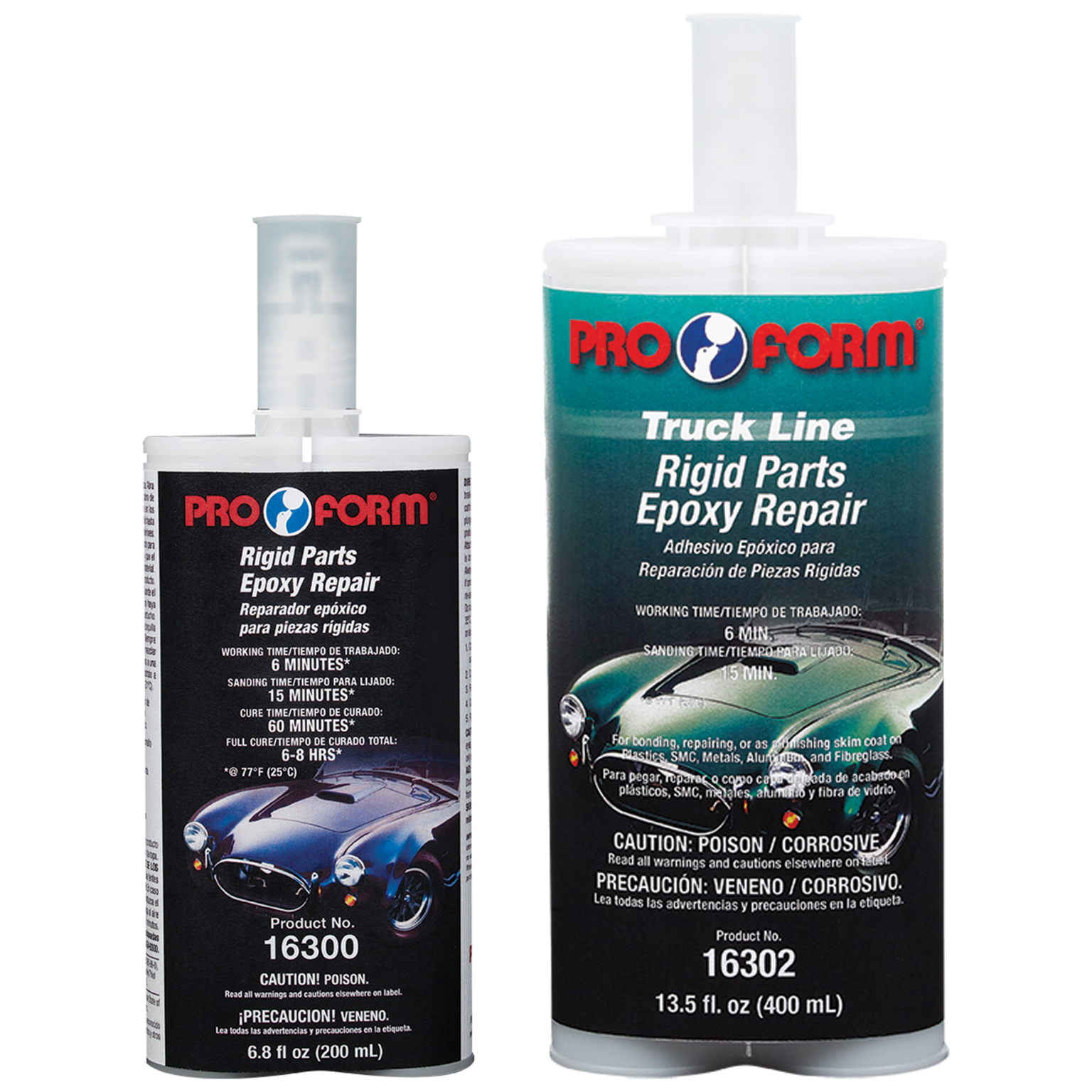 Rigid Plastic Epoxy Repair Pro Form