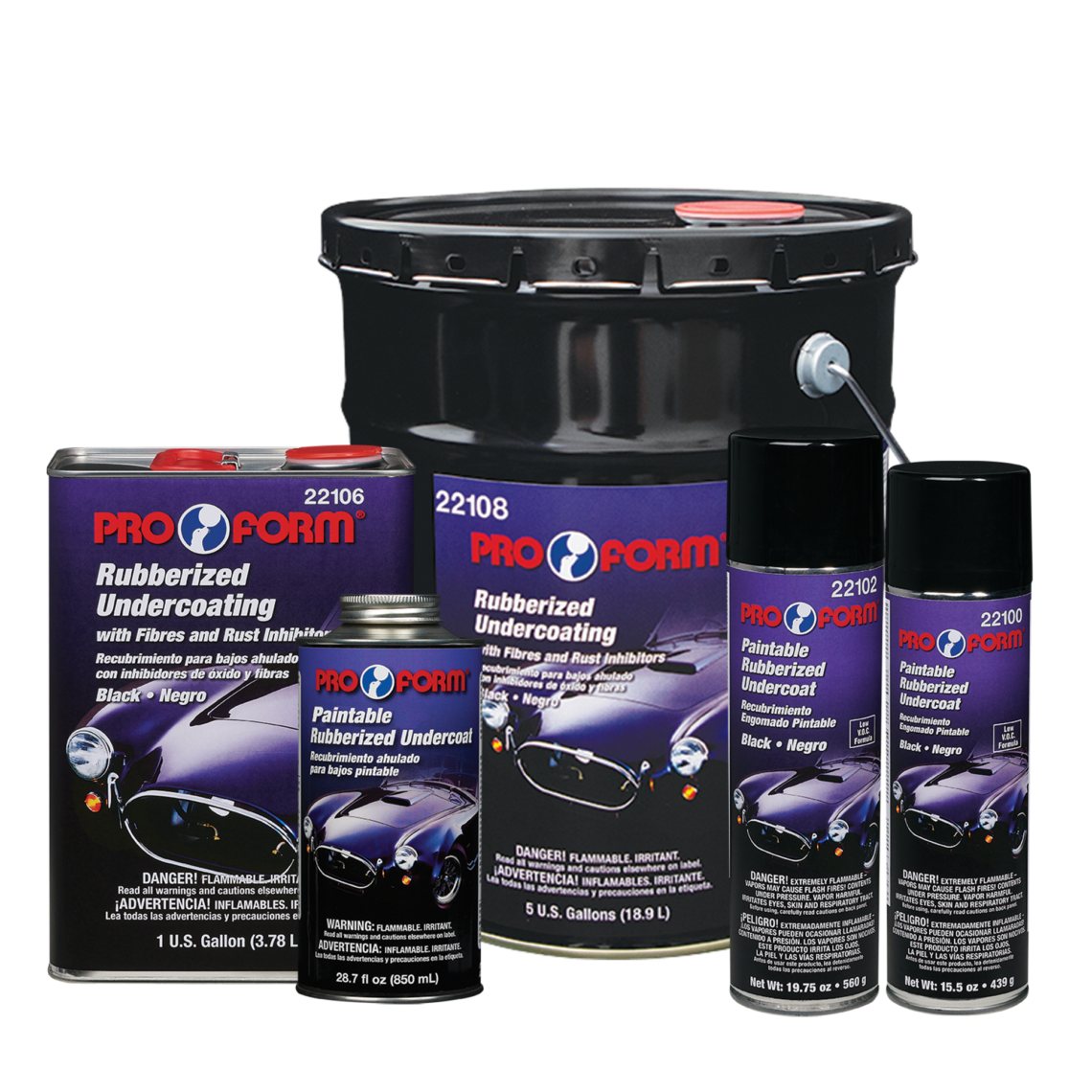 Rubberized Undercoating - Pro Form