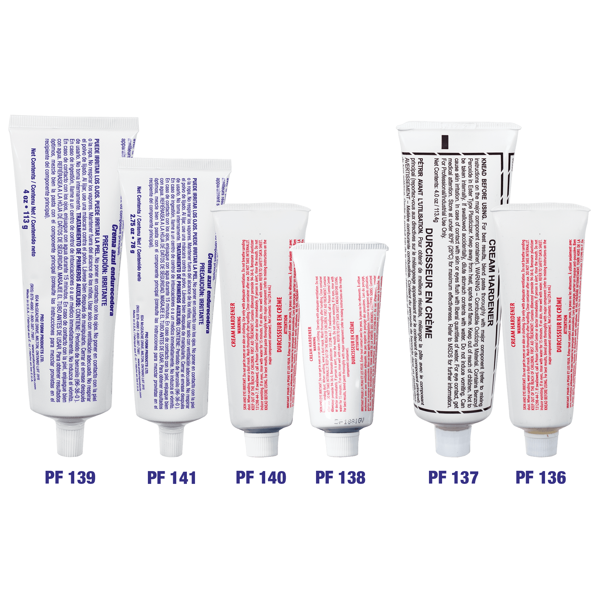 Cream Hardener Pro Form