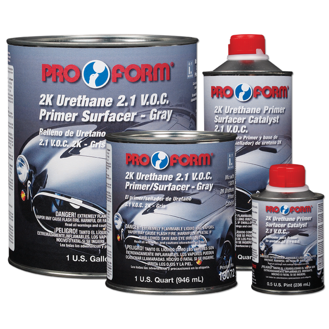 2K Urethane Primer/Surfacer Low VOC Pro Form