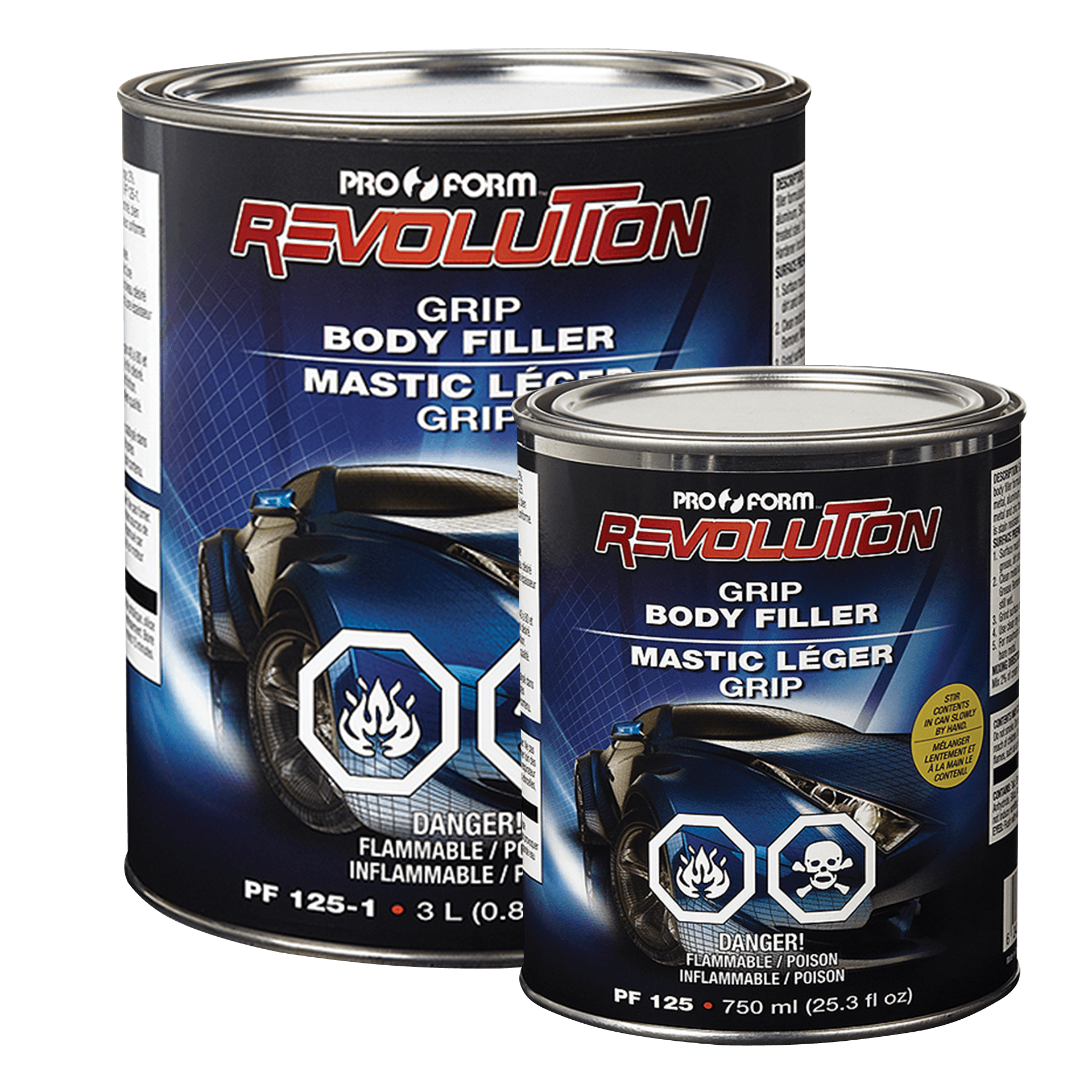 Revolution Grip Body Filler Pro Form