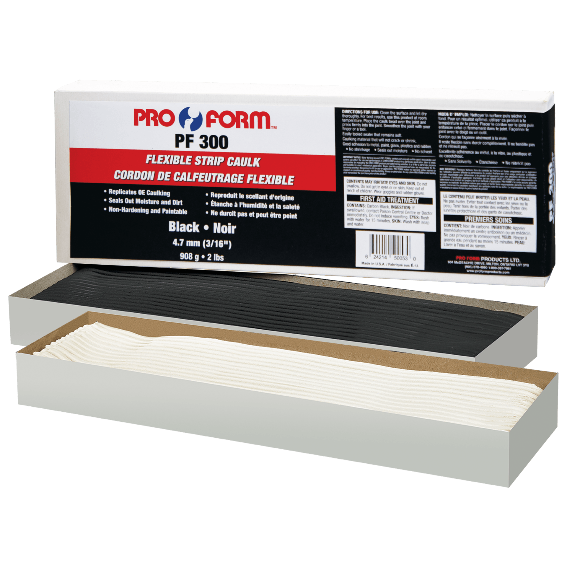 Flexible Strip Caulk Pro Form