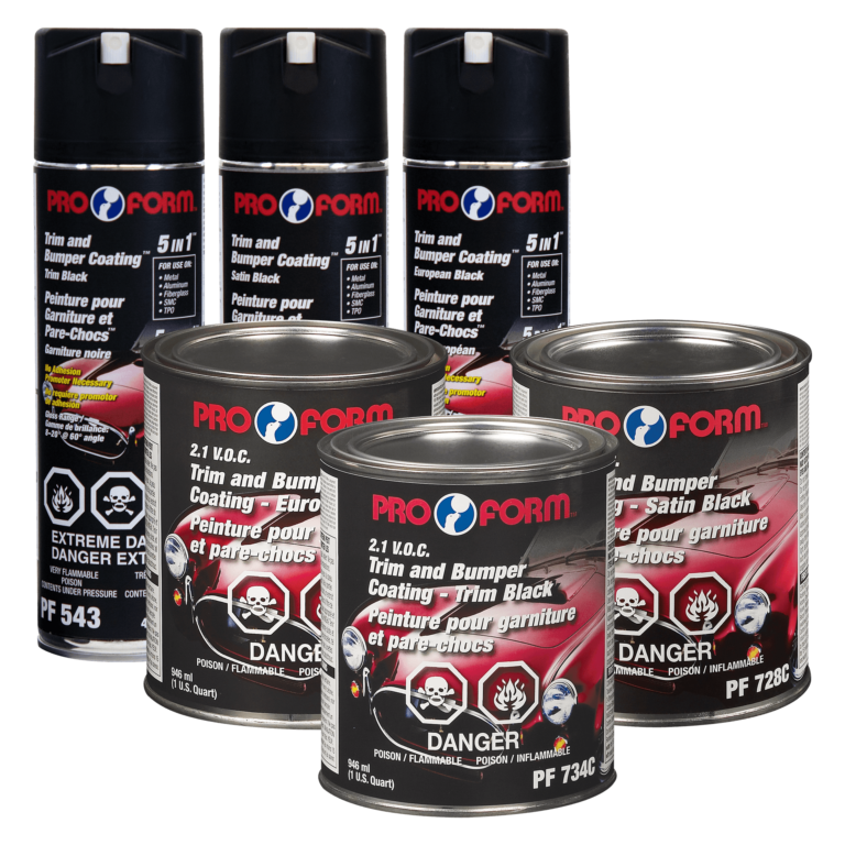 Trim and Bumper Coating™ 5 in 1™ Pro Form