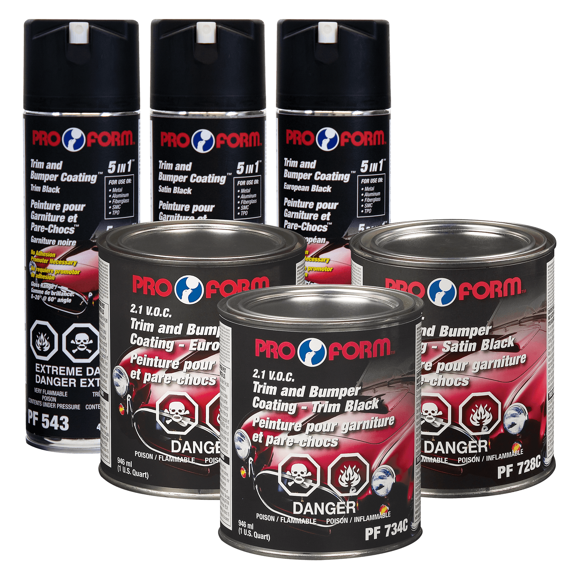 Trim and Bumper Coating™ 5 in 1™ Pro Form Trim and Bumper Coating™ 5 in 1™ Pro Form