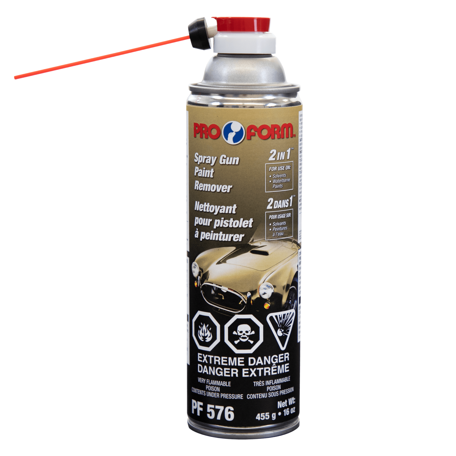 Spray Gun Paint Remover 2 in 1™ Pro Form