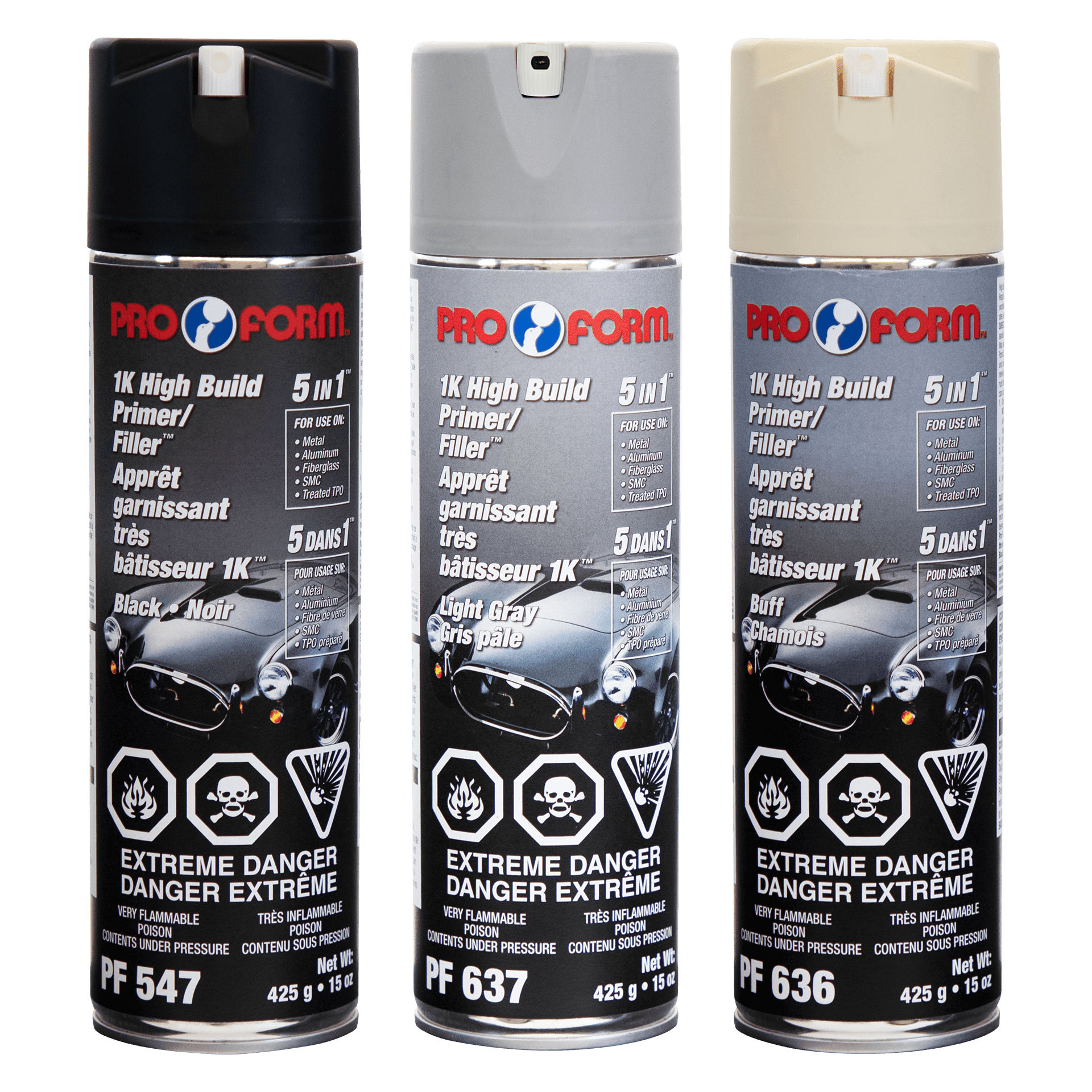 1K High Build Primer / Filler™ 5 IN 1™ Pro Form