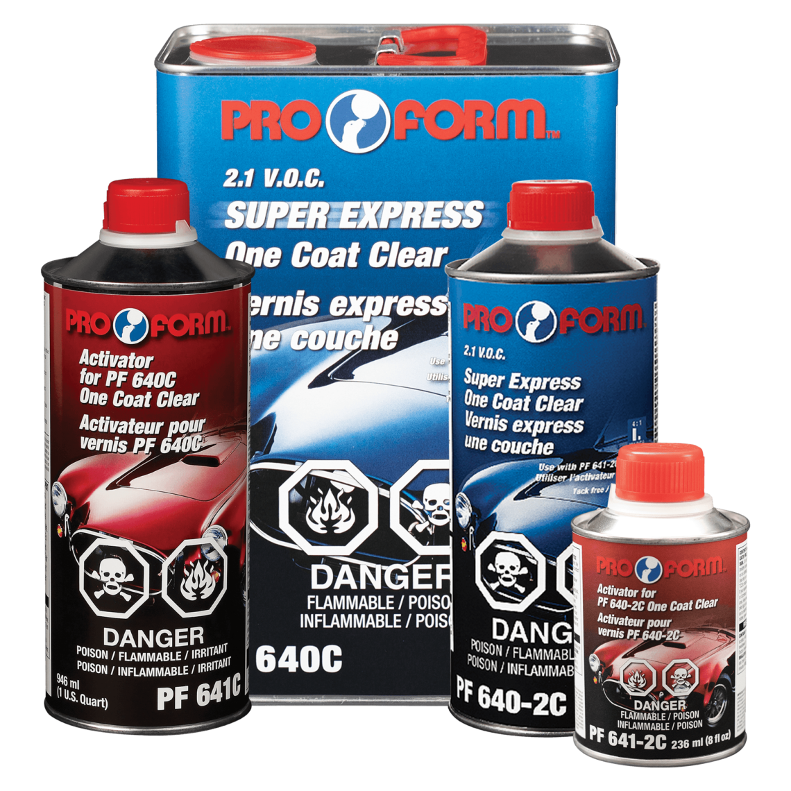 Super Express One Coat Clear Pro Form