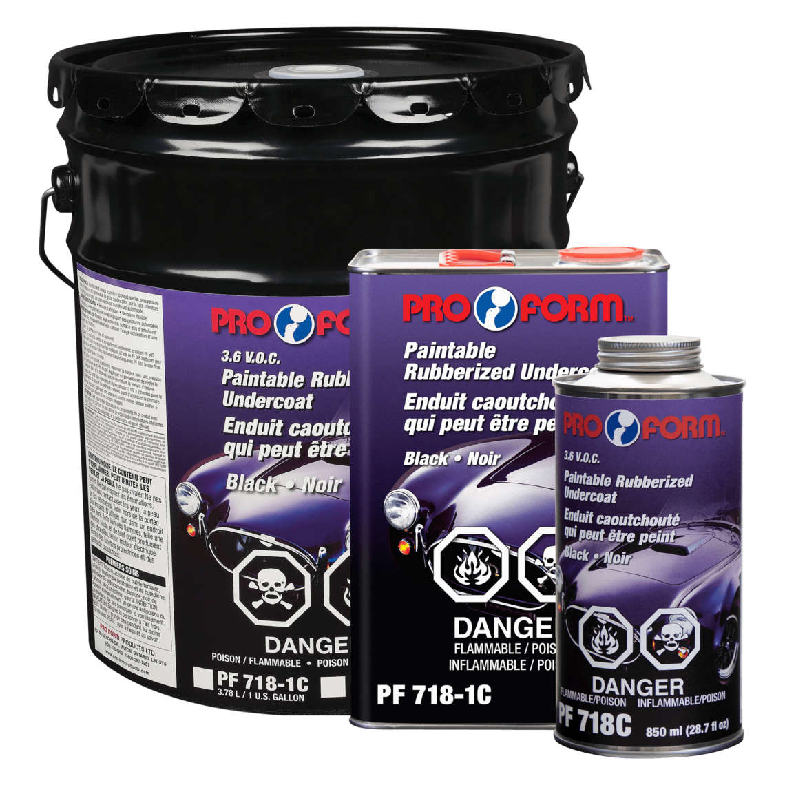 Paintable Rubberized Undercoat Pro Form