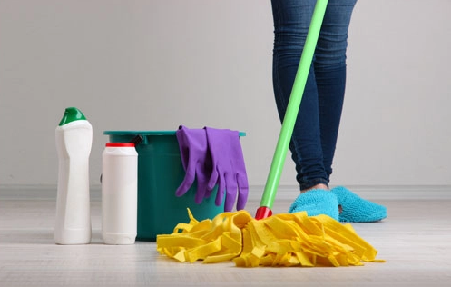 school cleaning