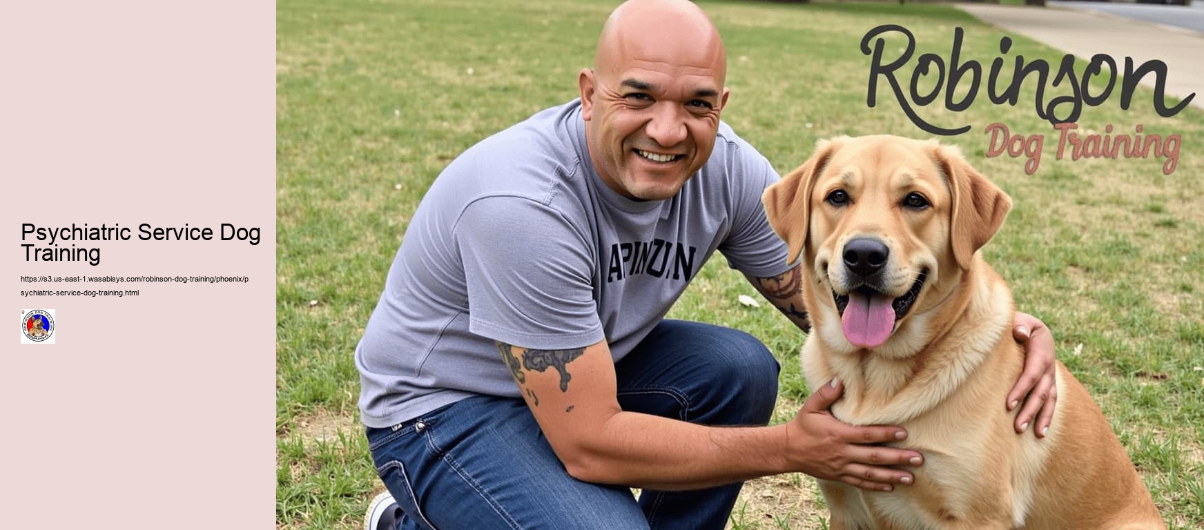 Psychiatric Service Dog Training