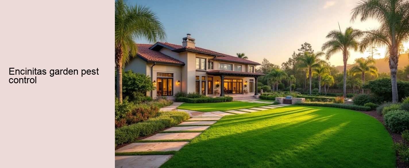 Encinitas garden pest control