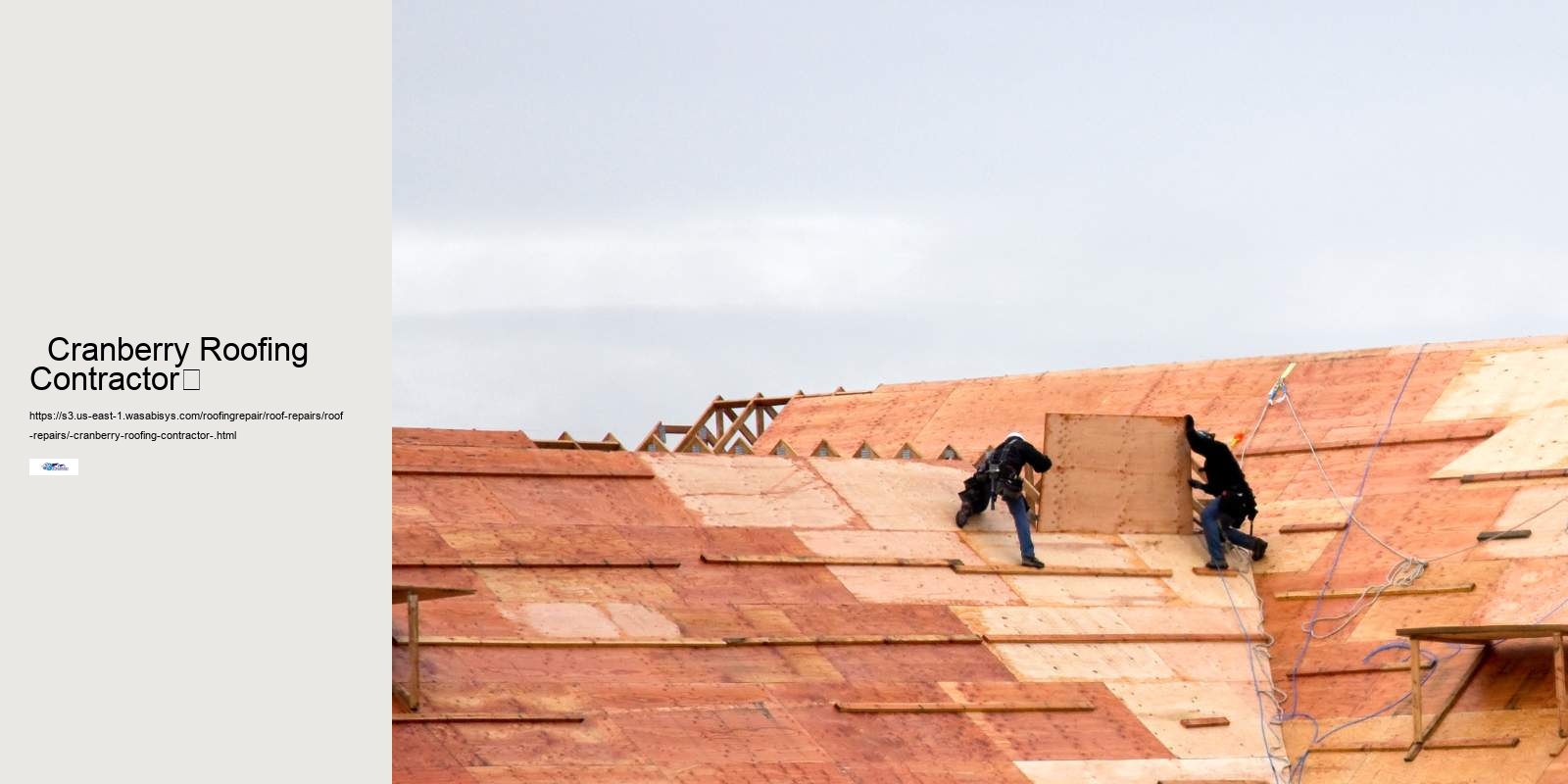   Cranberry Roofing Contractor	 