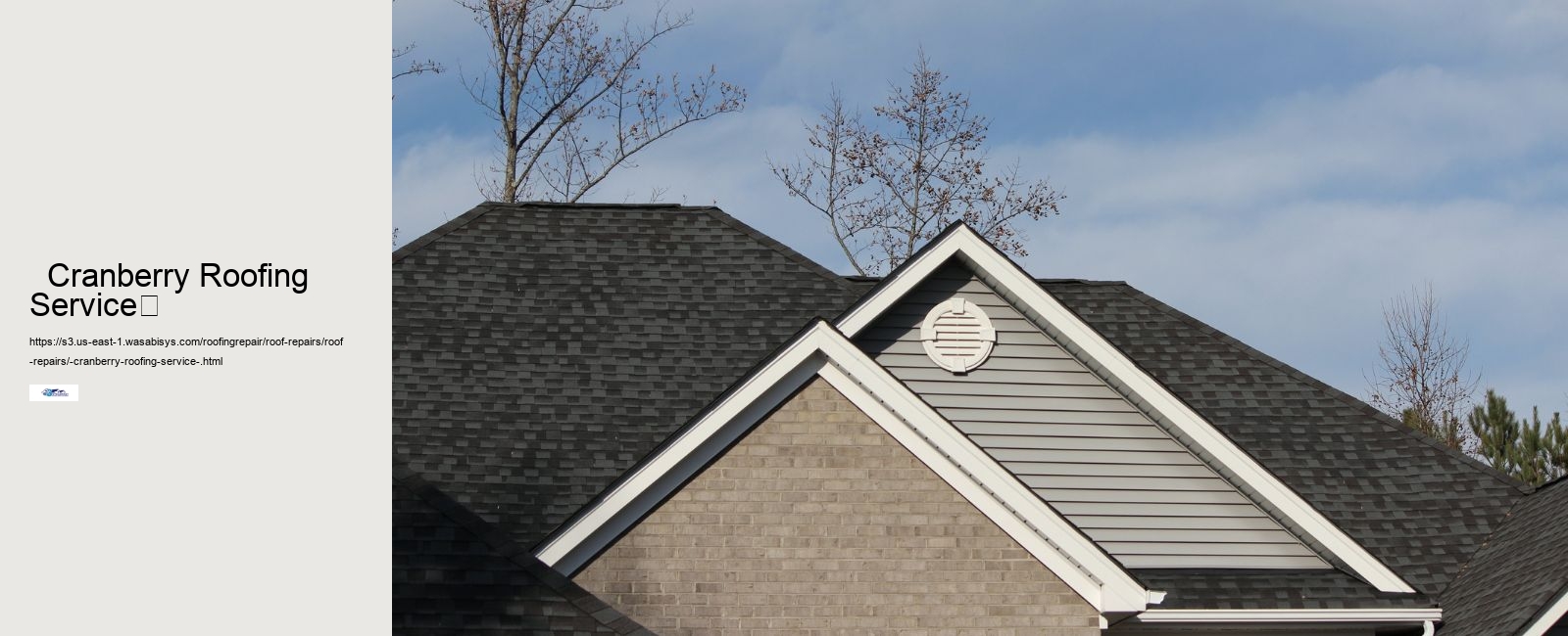   Cranberry Roofing Service	 