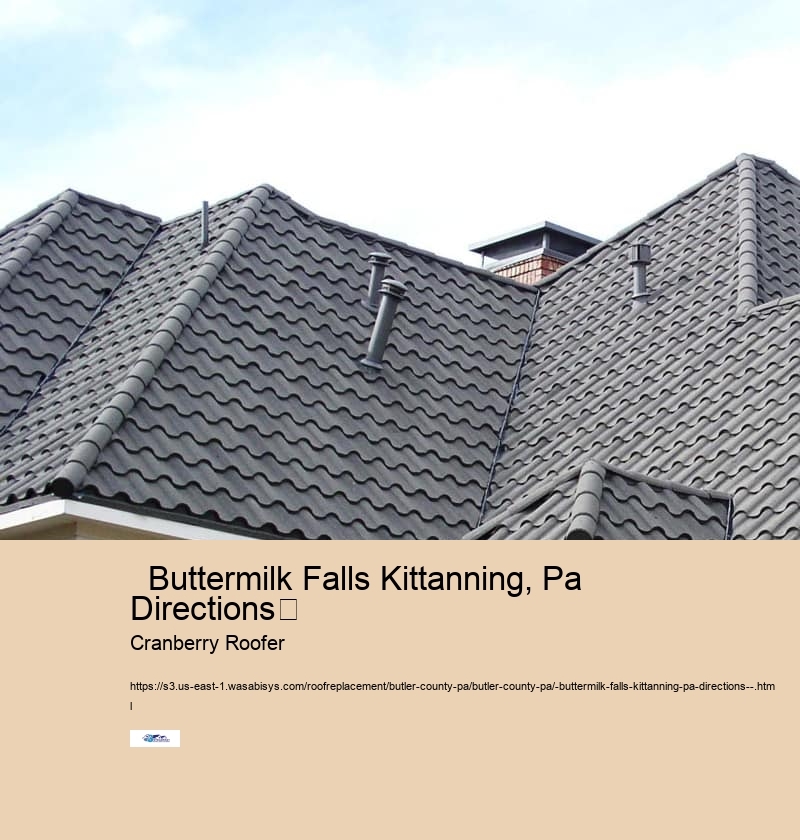   Buttermilk Falls Kittanning, Pa Directions	 