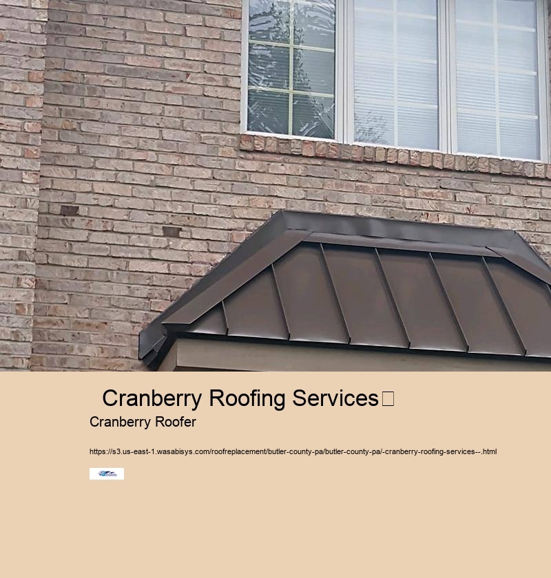   Cranberry Roofing Services	 