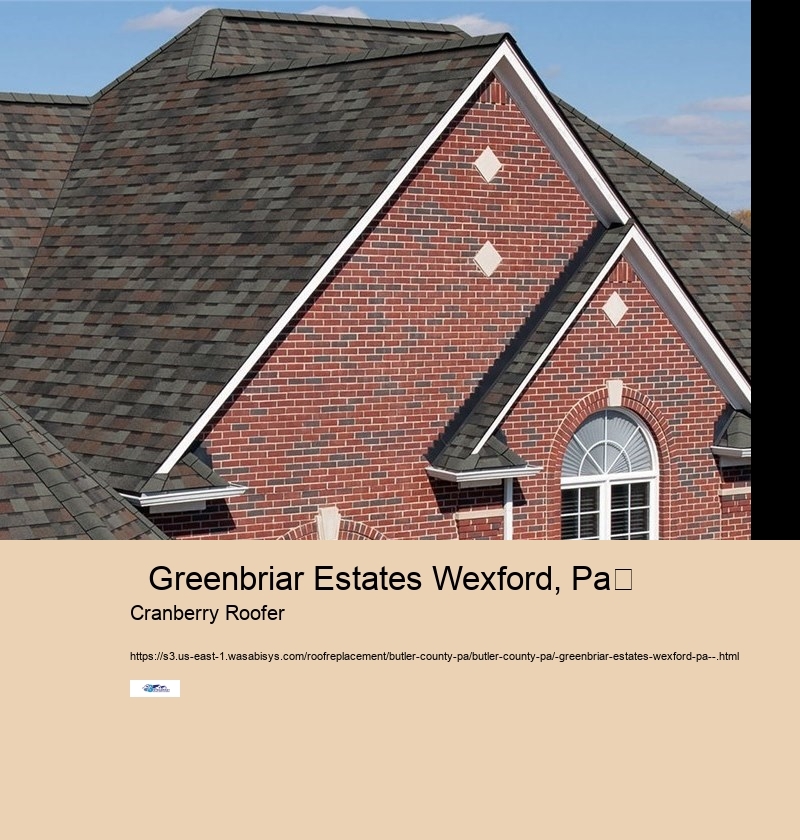   Greenbriar Estates Wexford, Pa	 