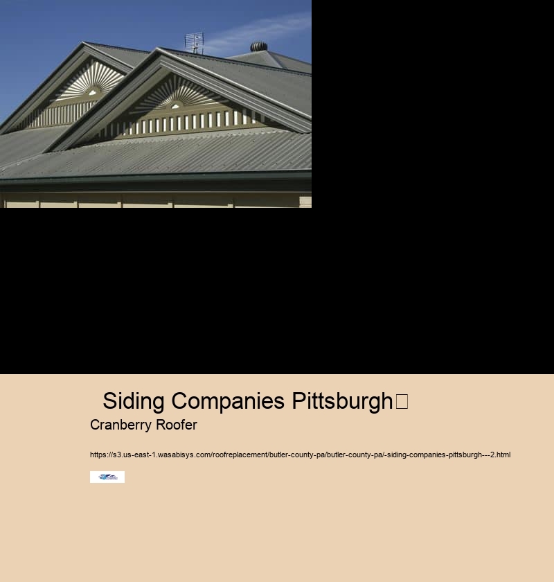   Siding Companies Pittsburgh	 