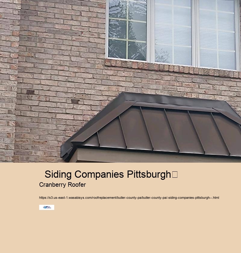   Siding Companies Pittsburgh	 