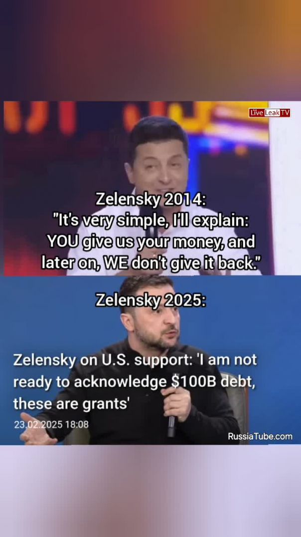 Zelensky calls himself out 🤣