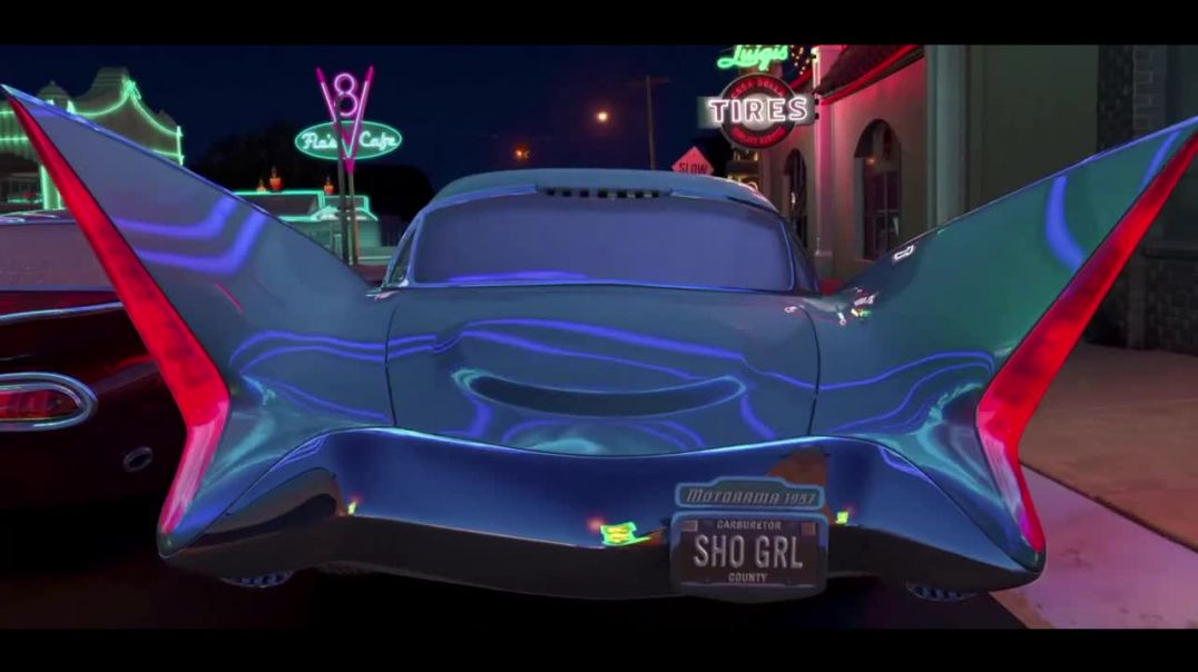 ⁣Cars Sally Carrera, Flo, and Carla Veloso Bumpers