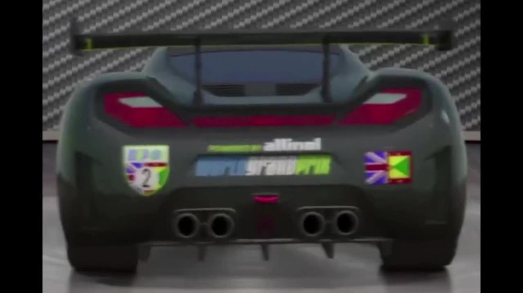 ⁣Cars Sally Carerra, Flo, Carla Veloso, Lewis Hamilton, and Nigel Gearsley Bumpers