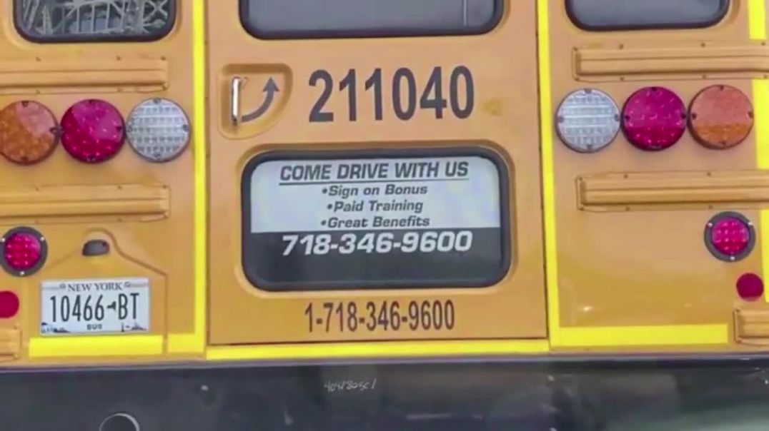 ⁣Stopping Behind Various NYC City Buses and School Buses