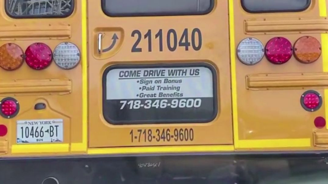 ⁣Stopping Behind Various School Buses Compilation