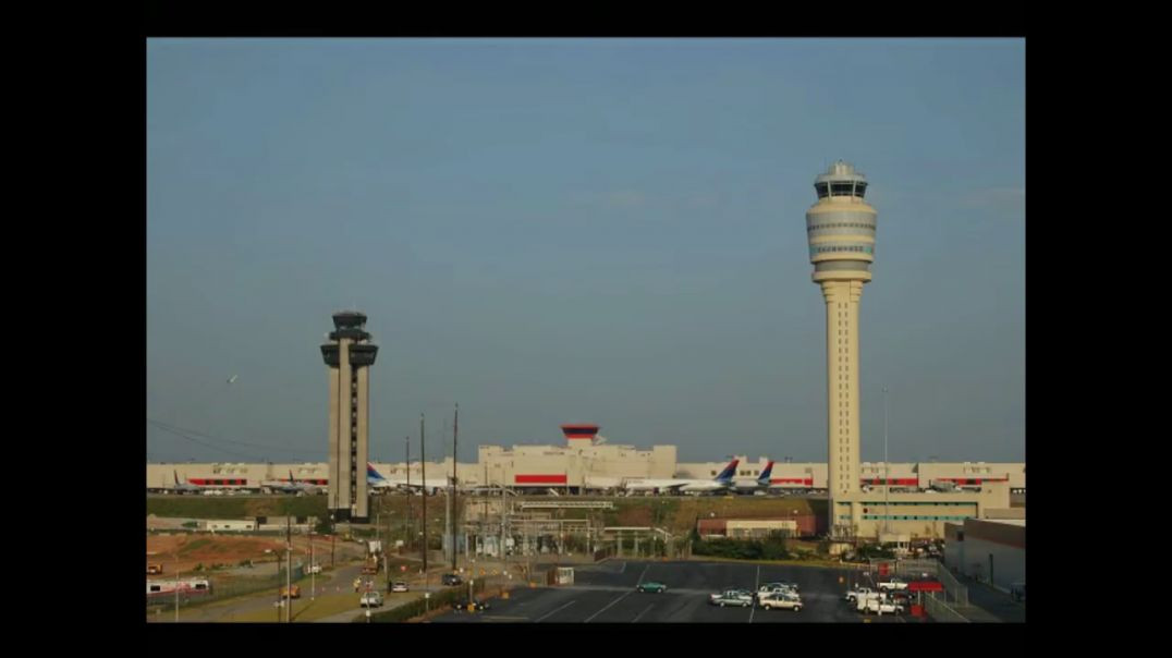 ⁣Atlanta Hartsfield-Jackson International Airport FAA Control Tower Implosion
