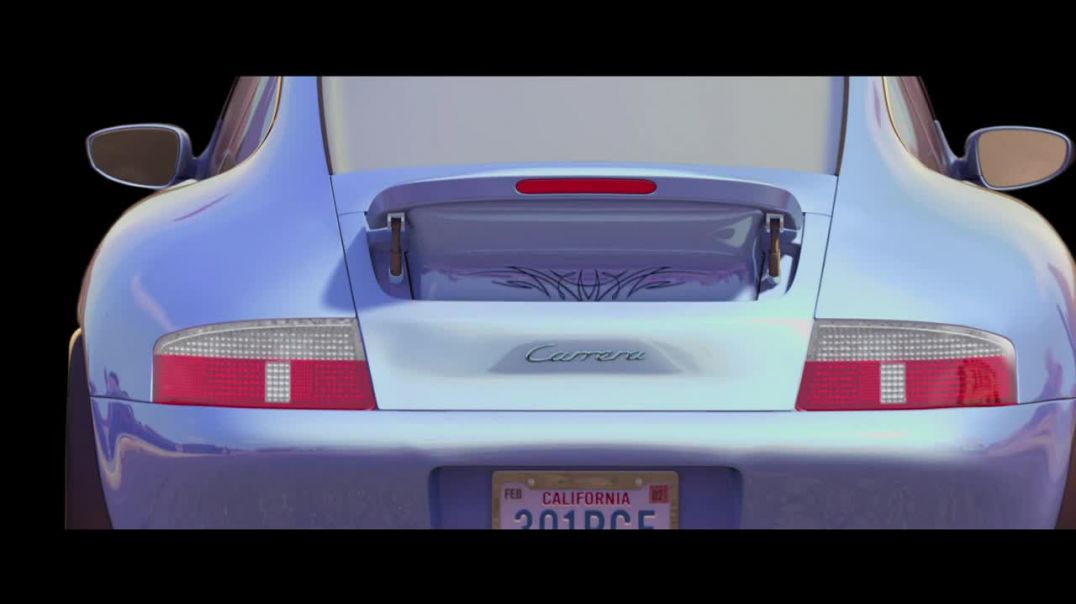 Cars Sally Carrera's Tattoo and Bumper