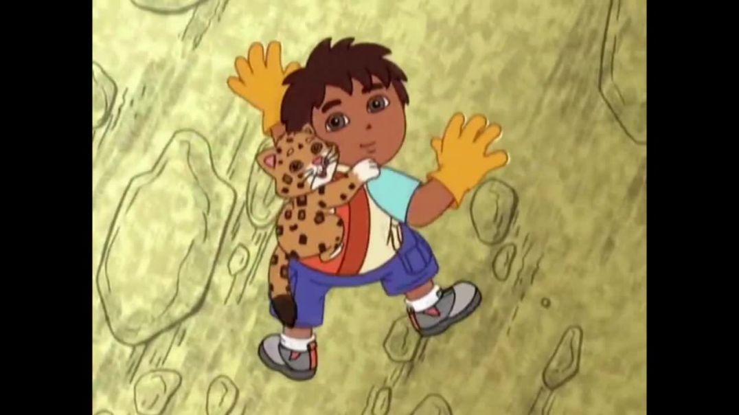 ⁣Go Diego Go Diego and Baby Jaguar Climbing a Pyramid