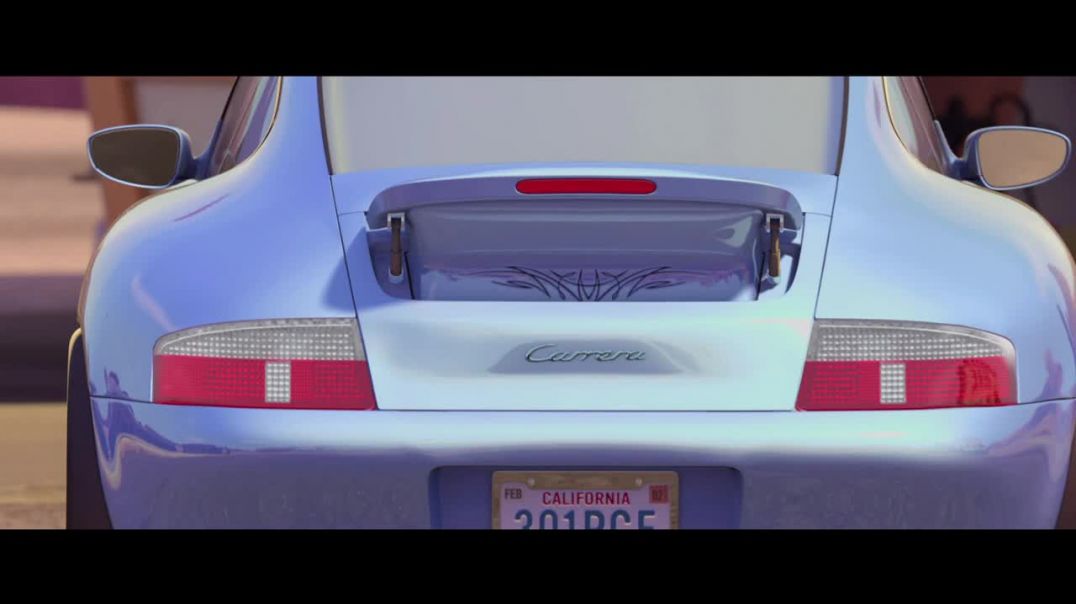 ⁣Cars Sally Carrera's Tattoo and Bumper