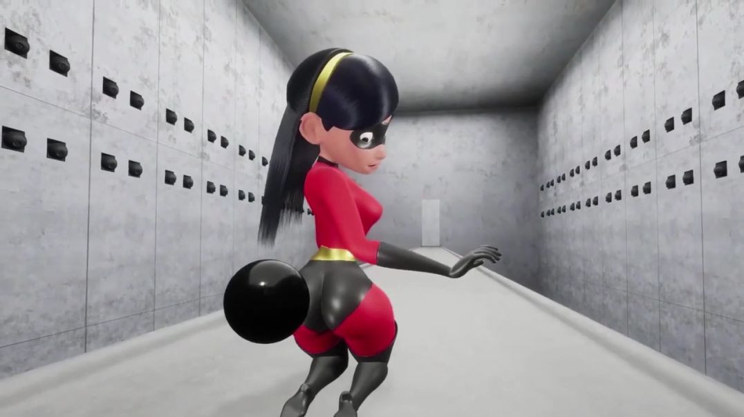 ⁣Incredibles Violet Being Hit By Goo Balls