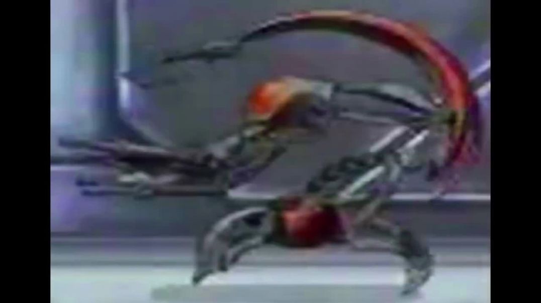 Star Wars Destroyer Droid Leaning Backwards