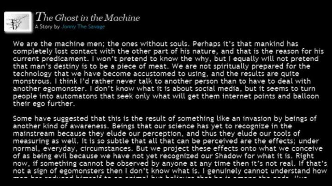 The Ghost In the Machine [uHhkCluFA6Q]
