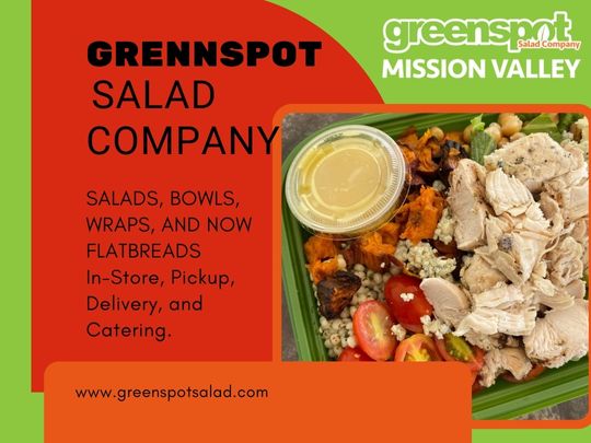 the big salad catering menu