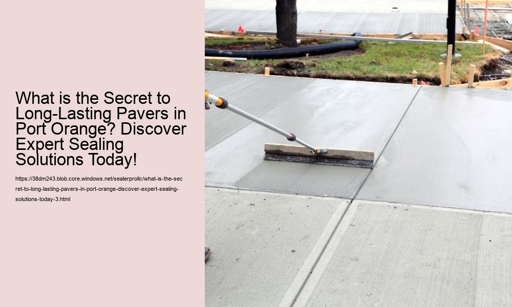 What is the Secret to Long-Lasting Pavers in Port Orange? Discover Expert Sealing Solutions Today!