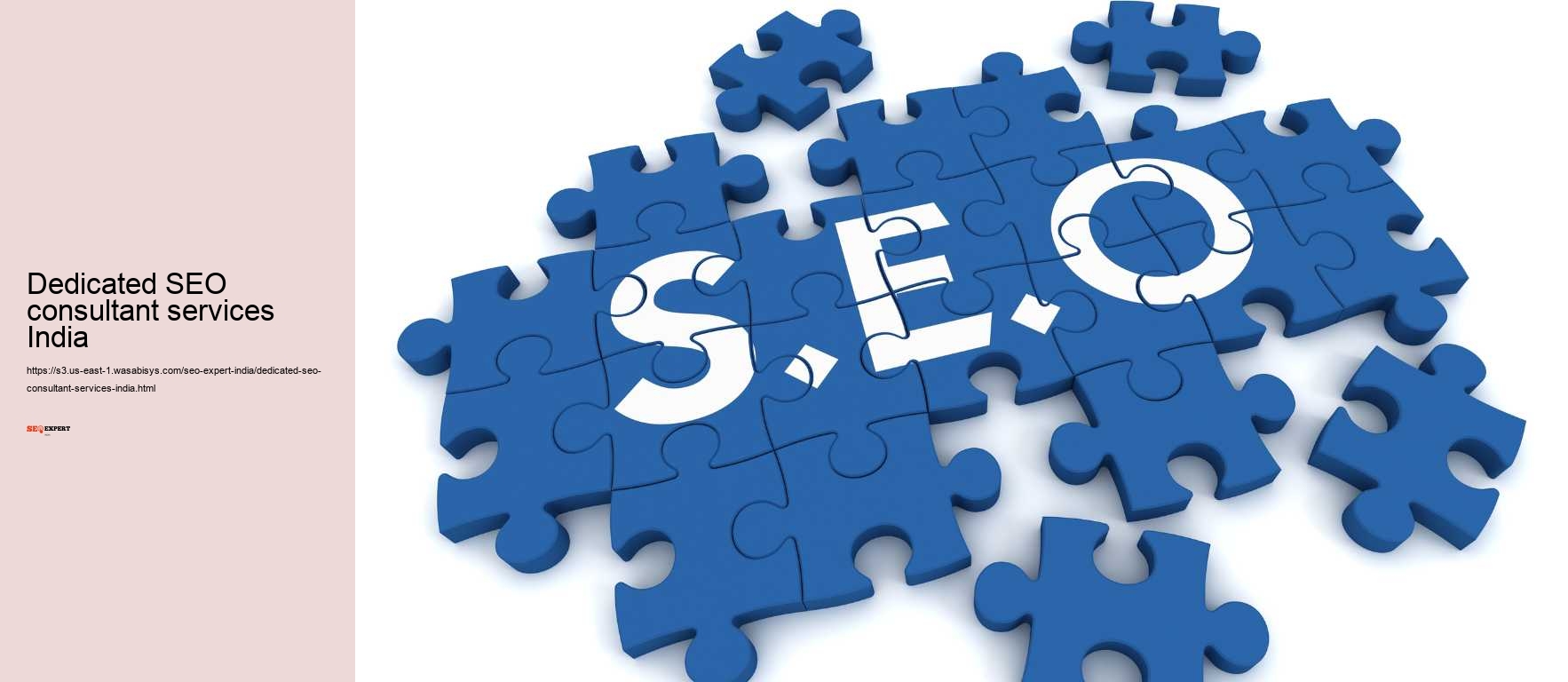 Dedicated SEO consultant services India