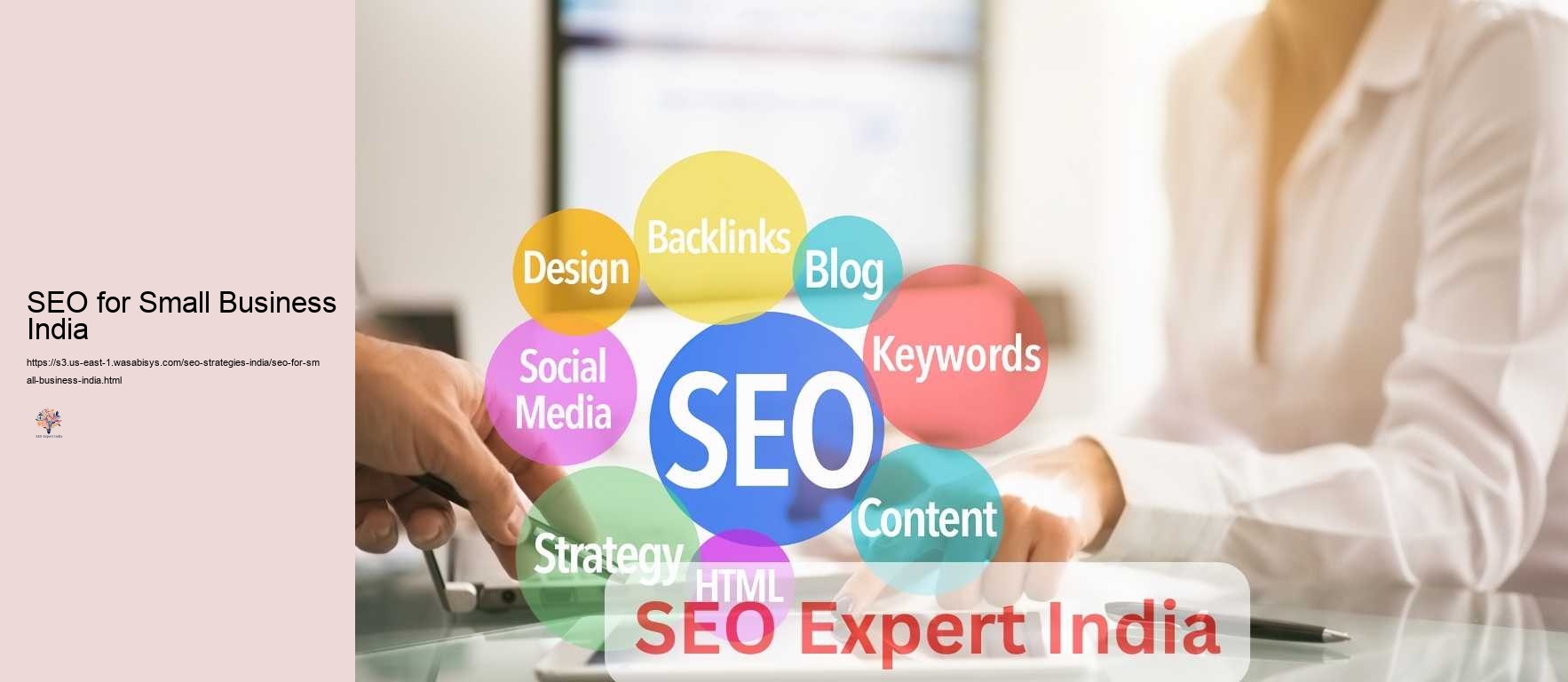 SEO for Small Business India