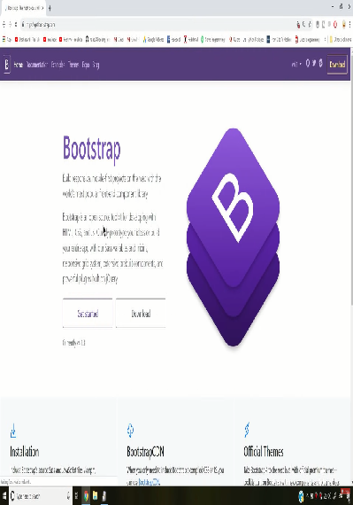 Bootstrap 4 Tutorial For Beginners In Hindi