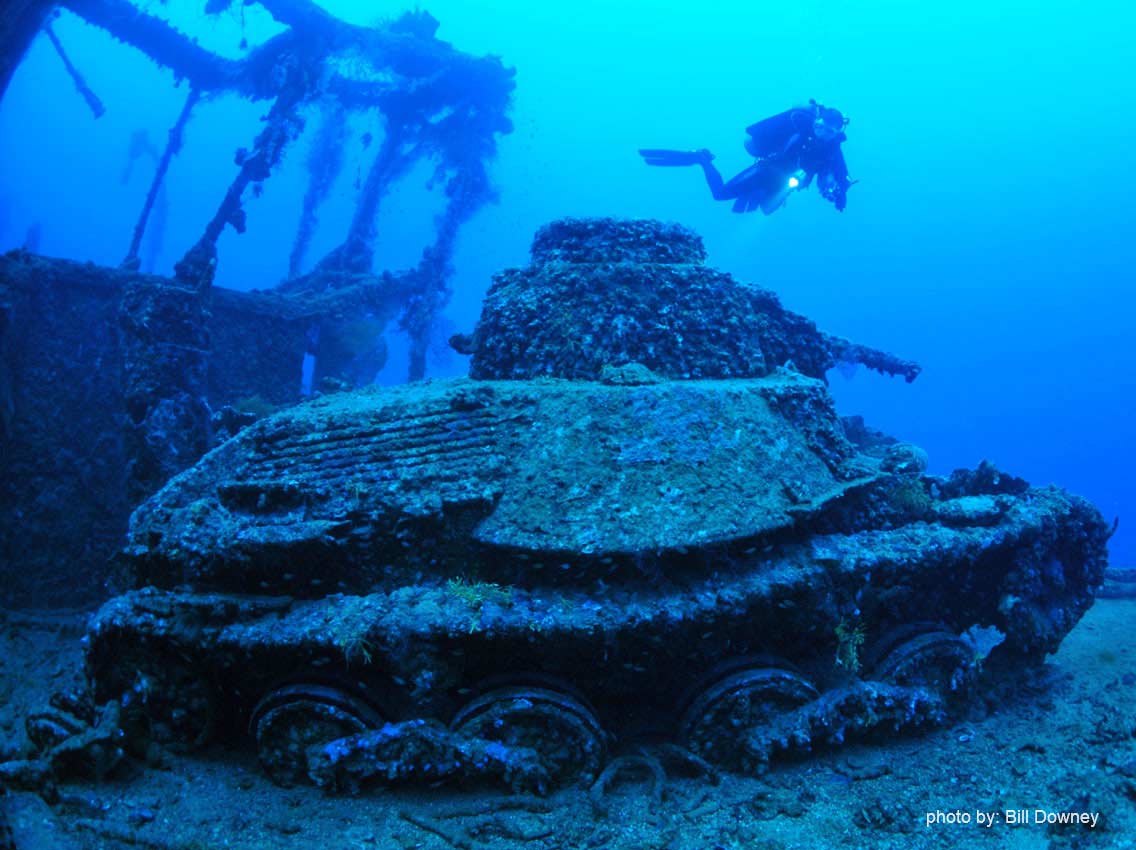 Technical Sidemount Scuba Dive Training Vessel